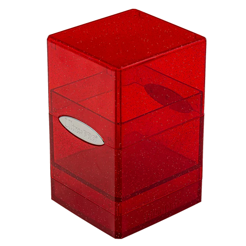 Ultra Pro - Glitter Red Satin Tower